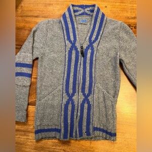 S. Moritz  Women Vintage Lana Wool Cardigan Sweater Size M